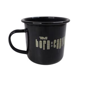 Vintage Teva Born in Canyon Metal Enamel Camp Cup